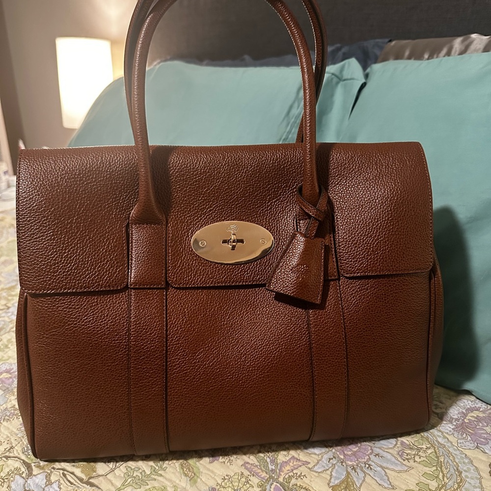 Mulberry Bayswater in Oak classic grain